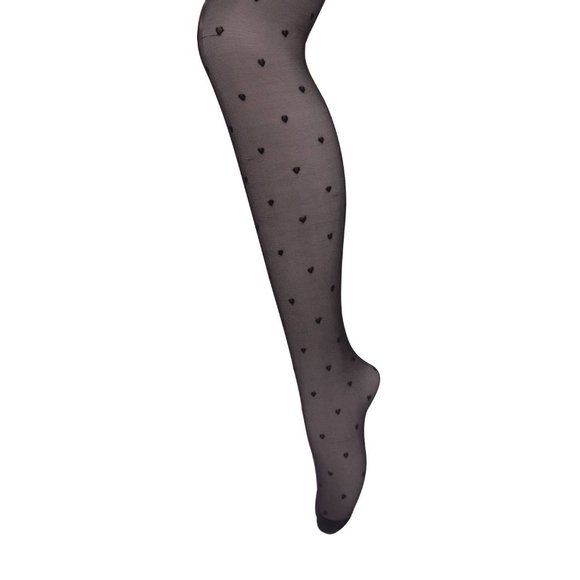 **New Never Worn** Heart Dot Sheer Stocking/Tights - Picture 1 of 1